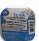 Great Value 1% milk jug